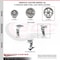 Service Caster 6 Inch V-Groove Semi Steel Caster Set with Ball Bearings 2 Swivel 2 Rigid SCC SCC-20S620-VGB-2-R-2 - alternate 3
